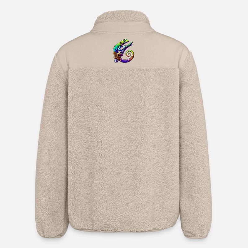 Gecko - Veste sherpa unisexe coupe décontractée Stanley/Stella - beige