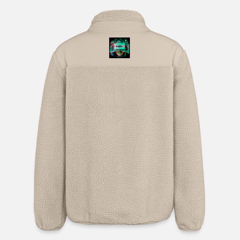 Danser avec le diable - Veste sherpa unisexe coupe décontractée Stanley/Stella - beige