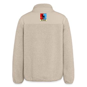 The Boxer – Starker Hund - Relaxed Fit Unisex Sherpajacke von Stanley/Stella - Beige - Hinten