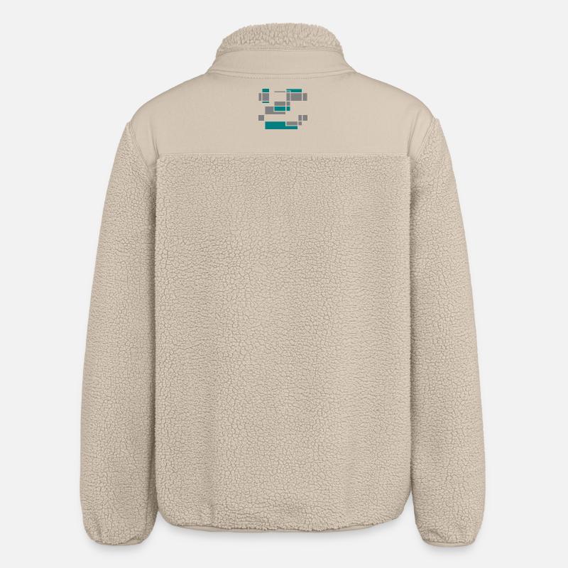 Graphic No. 2 - Relaxed Fit Unisex Sherpajacke von Stanley/Stella - Beige
