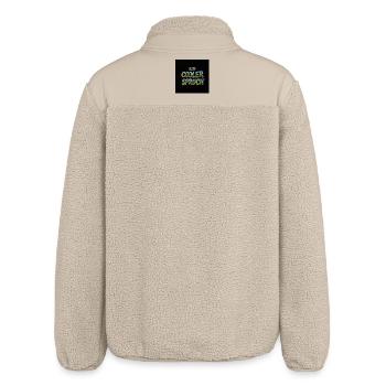 Bunte Sprüche T-Shirt - Relaxed Fit Unisex Sherpajacke von Stanley/Stella - Beige - Hinten