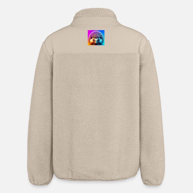 hérisson - Veste sherpa unisexe coupe décontractée Stanley/Stella - beige