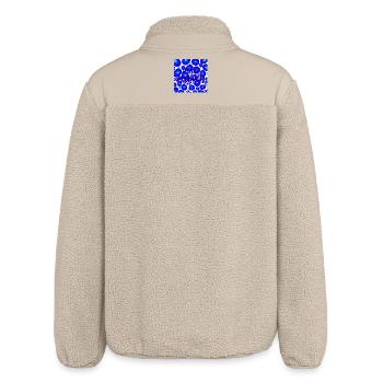 Water flower - Veste sherpa unisexe coupe décontractée Stanley/Stella - beige - Dos
