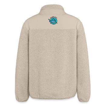 Shark_city - Relaxed Fit Unisex Sherpa Jacket by Stanley/Stella - beige - Back