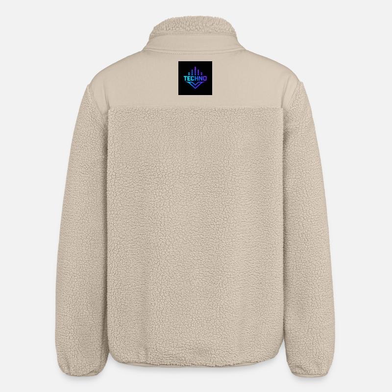 FC2440AC-0E2F-4DCC-B0B8-86F36998DBEB - Veste sherpa unisexe coupe décontractée Stanley/Stella - beige