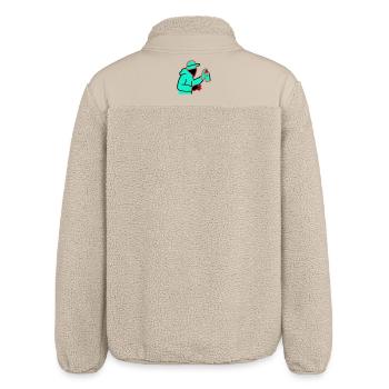 Neon Graffiti Sprayer - Relaxed Fit Unisex Sherpajacke von Stanley/Stella - Beige - Hinten