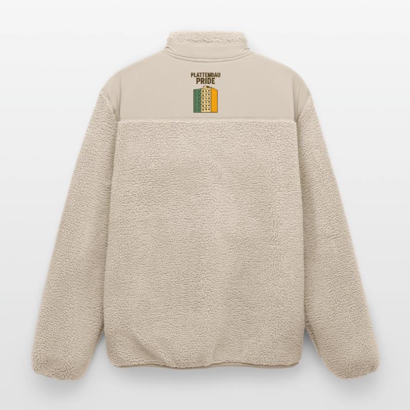 Edificio prefabricado Pride – Edificio retro urbano Chaqueta sherpa RELAXED FIT Unisex Stanley/Stella