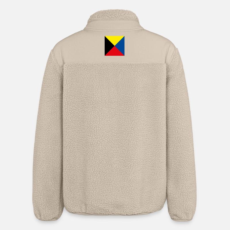 I_Require_A_Tug_Flag - Veste sherpa unisexe coupe décontractée Stanley/Stella - beige