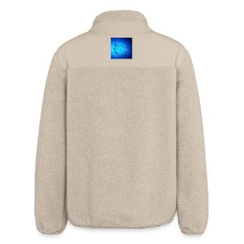 Une touche de bleu rien que pour vous - Veste sherpa unisexe coupe décontractée Stanley/Stella - beige - Dos