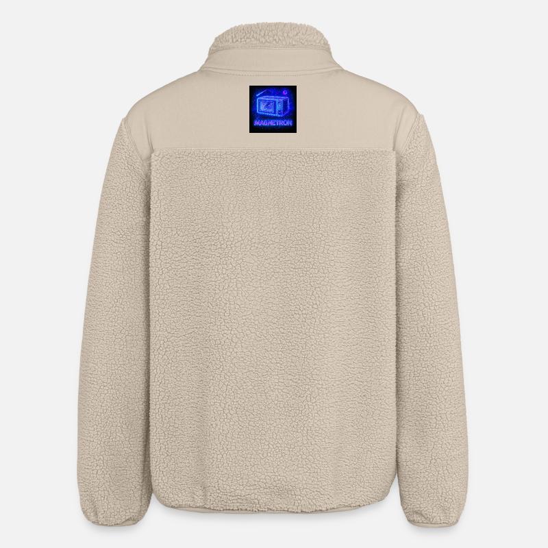 Micro-ondes néon Cosmos - Veste sherpa unisexe coupe décontractée Stanley/Stella - beige