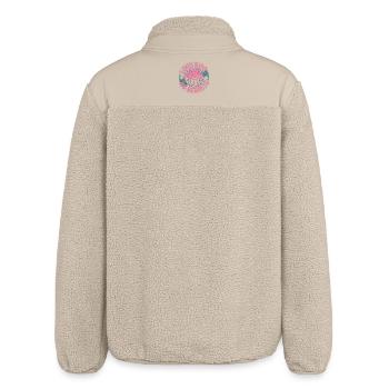 Loud Kids No Regrets Punk Rock Music - Relaxed Fit Unisex Sherpajacke von Stanley/Stella - Beige - Hinten
