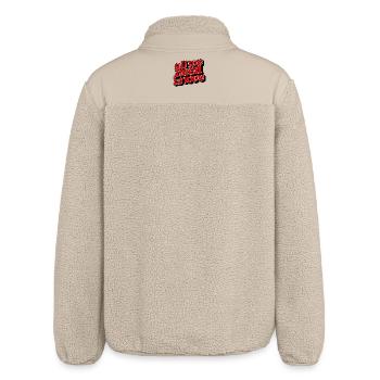 All We Need Is Love Positive Message - Relaxed Fit Unisex Sherpajacke von Stanley/Stella - Beige - Hinten