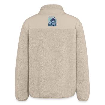 Speed Therapy - Motorcycle - Relaxed Fit Unisex Sherpa Jacket by Stanley/Stella - beige - Back