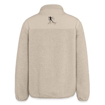 Cross-country skiing Cross-country skiing - Relaxed Fit Unisex Sherpa Jacket by Stanley/Stella - beige - Back