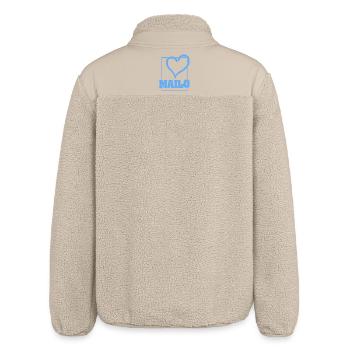 Bachelor Mailo - Relaxed Fit Unisex Sherpa Jacket by Stanley/Stella - beige - Back