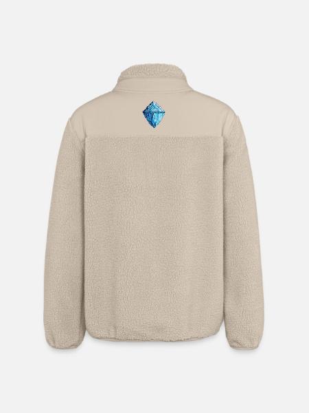 Der Eisberg, mehr als man denkt. - Relaxed Fit Unisex Sherpa Jacket by Stanley/Stella - beige