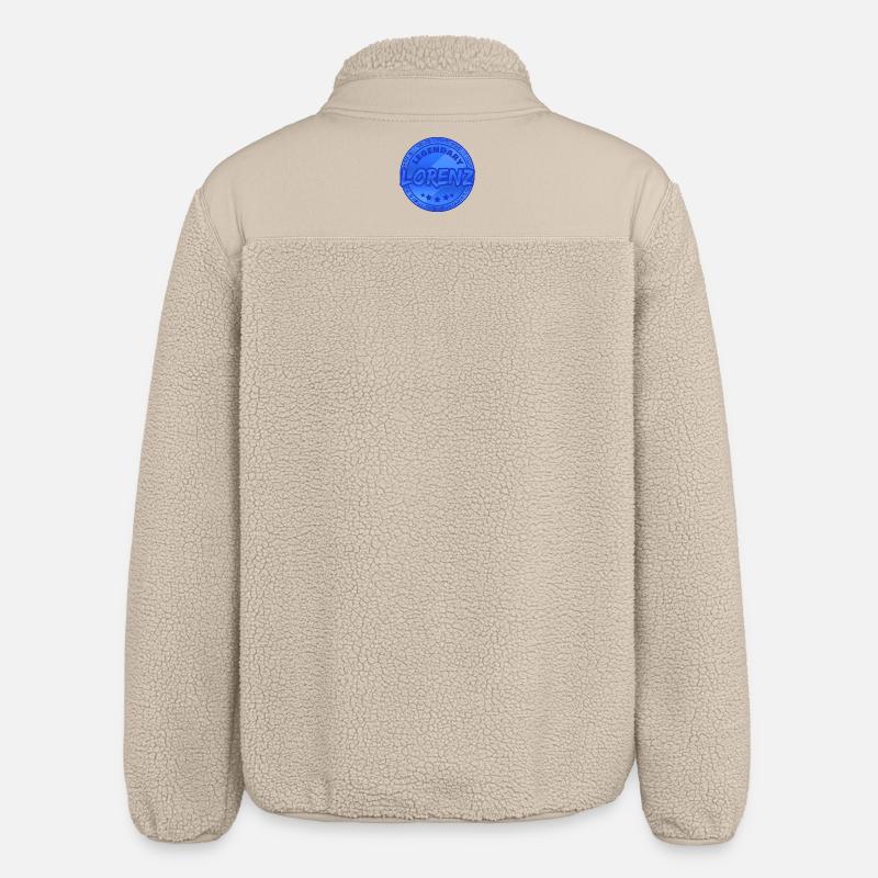 Gift for Lorenz - Relaxed Fit Unisex Sherpa Jacket by Stanley/Stella - beige