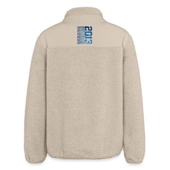 LIMITED EDITION 2013 13 JAHRE 13. GEBURTSTAG - Relaxed Fit Unisex Sherpajacke von Stanley/Stella - Beige - Hinten