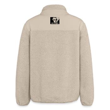 Kant touch this - Relaxed Fit Unisex Sherpa Jacket by Stanley/Stella - beige - Back