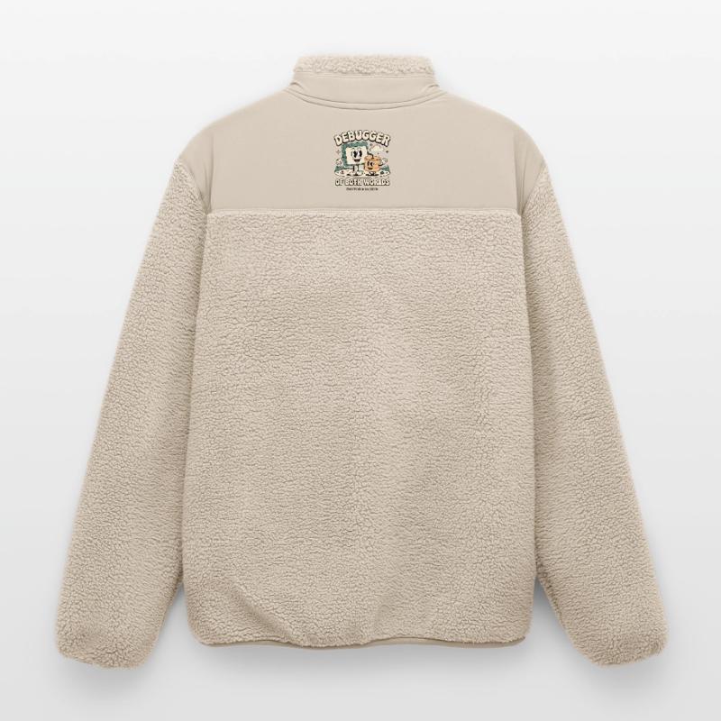 Debugger beider Welten | Debugging Dev Relaxed Fit Unisex Sherpajacke von Stanley/Stella