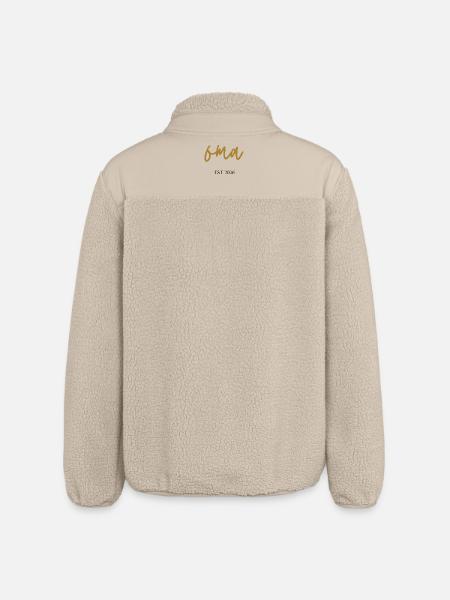 oma est 2026 - Relaxed Fit Unisex Sherpajacke von Stanley/Stella - Beige