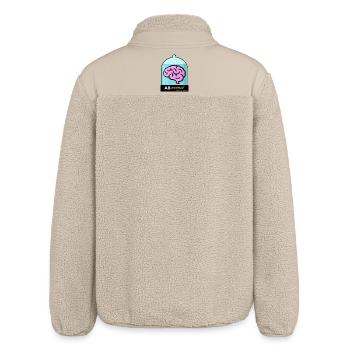 AB Normal - Relaxed Fit Unisex Sherpa Jacket by Stanley/Stella - beige - Back