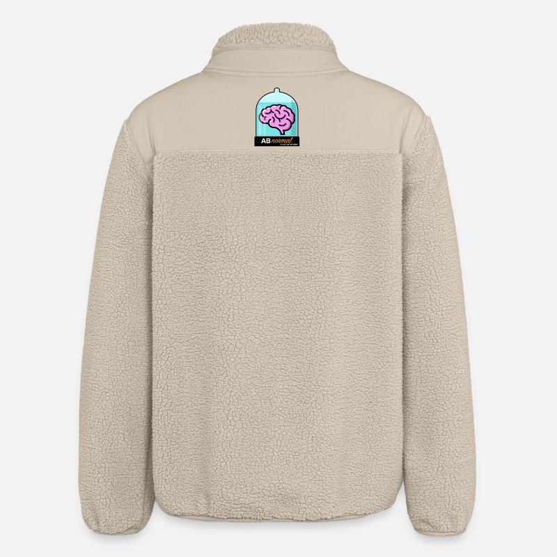 AB Normal - Veste sherpa unisexe coupe décontractée Stanley/Stella - beige