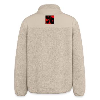 Rock against the Machine - Relaxed Fit Unisex Sherpajacke von Stanley/Stella - Beige - Hinten
