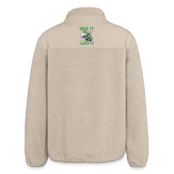 Quad ATV Garçons Hommes Quad Wheeler - Veste sherpa unisexe coupe décontractée Stanley/Stella - beige - Dos