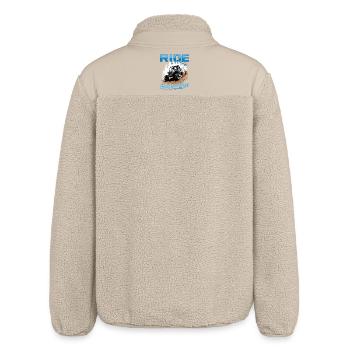 UTV Off Road 4 Wheeler Side by side - Relaxed Fit Unisex Sherpajacke von Stanley/Stella - Beige - Hinten