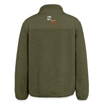 50 ans - Veste sherpa unisexe coupe décontractée Stanley/Stella - kaki - Dos