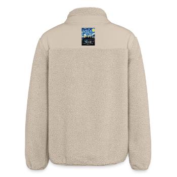 Detmold Germany Sternennacht - Relaxed Fit Unisex Sherpajacke von Stanley/Stella - Beige - Hinten