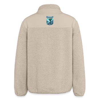 Saguaro National Park Wappen - Relaxed Fit Unisex Sherpajacke von Stanley/Stella - Beige - Hinten