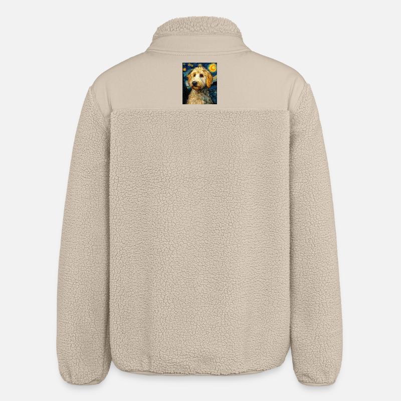 Havanese - Relaxed Fit Unisex Sherpa Jacket by Stanley/Stella - beige