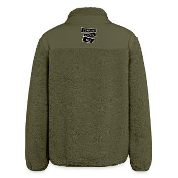 Computer Says No Lustig Programmierer Nerd Technik - Relaxed Fit Unisex Sherpajacke von Stanley/Stella - Khaki - Hinten