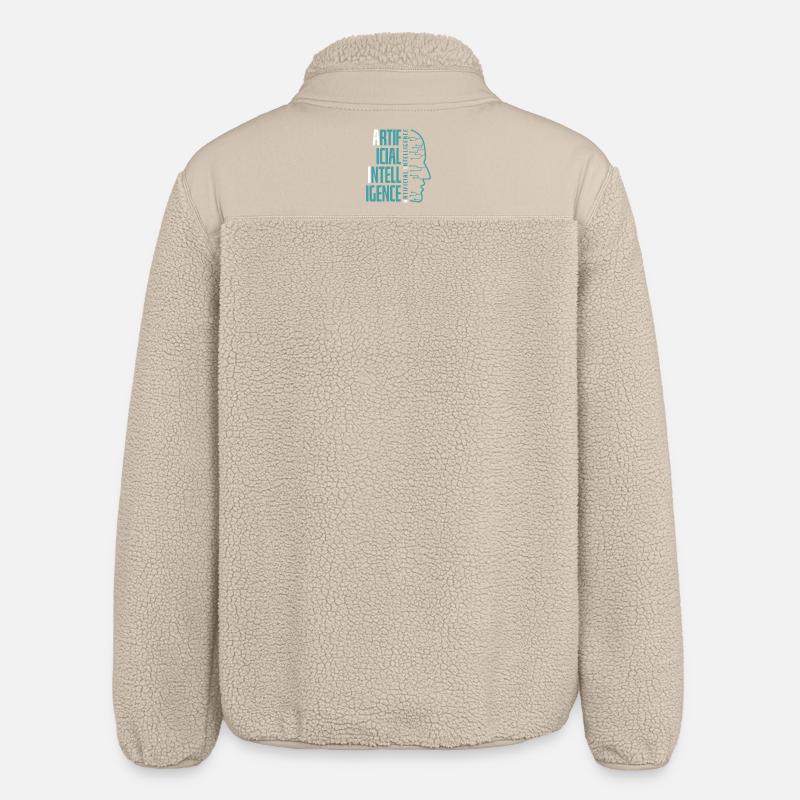 Conception des circuits par intelligence artificielle - Veste sherpa unisexe coupe décontractée Stanley/Stella - beige