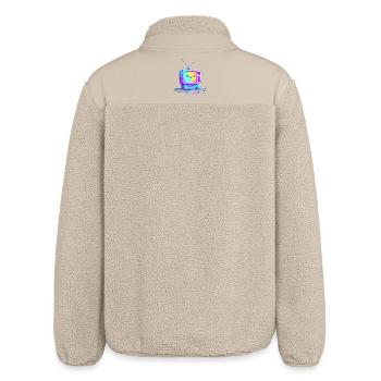 Regenbogen TV Kuscheltier - Relaxed Fit Unisex Sherpajacke von Stanley/Stella - Beige - Hinten