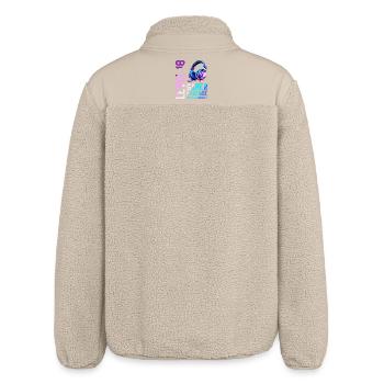 18. Geburtstag Junge Mädchen Gaming Level 18 Jahre - Relaxed Fit Unisex Sherpajacke von Stanley/Stella - Beige - Hinten