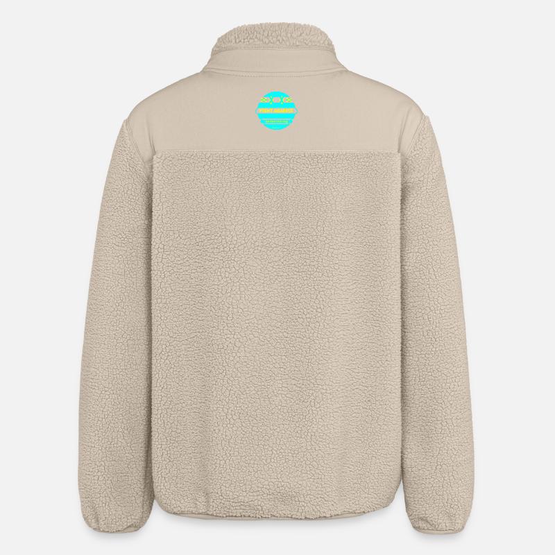 Fight against undermining - Relaxed Fit Unisex Sherpa Jacket by Stanley/Stella - beige