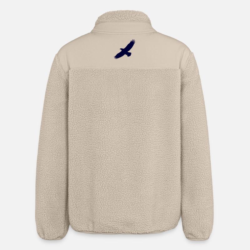 Eagle - Relaxed Fit Unisex Sherpa Jacket by Stanley/Stella - beige