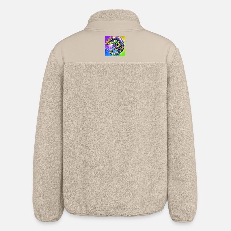 Gecko - Veste sherpa unisexe coupe décontractée Stanley/Stella - beige