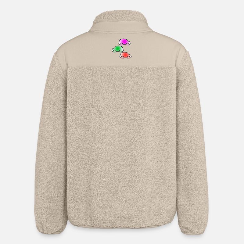 automobiles - Relaxed Fit Unisex Sherpa Jacket by Stanley/Stella - beige