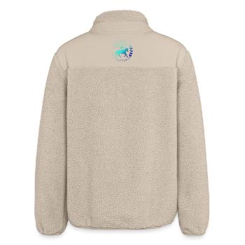 Terrains de voûte – Cadeau pour les Vaulters - Veste sherpa unisexe coupe décontractée Stanley/Stella - beige - Dos