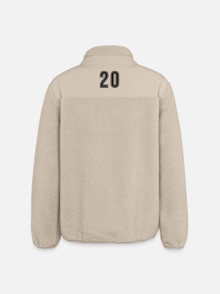 20 Symbole numérique - Veste sherpa unisexe coupe décontractée Stanley/Stella - beige