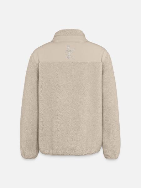 Millard Fillmore Guitar - Relaxed Fit Unisex Sherpa Jacket by Stanley/Stella - beige
