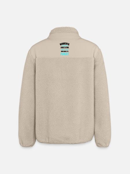 Abschiedsgeschenk eines Kollegen - Relaxed Fit Unisex Sherpajacke von Stanley/Stella - Beige