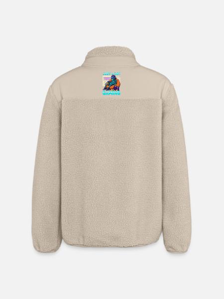Jeu de Skeleton Gaming Halloween - Veste sherpa unisexe coupe décontractée Stanley/Stella - beige