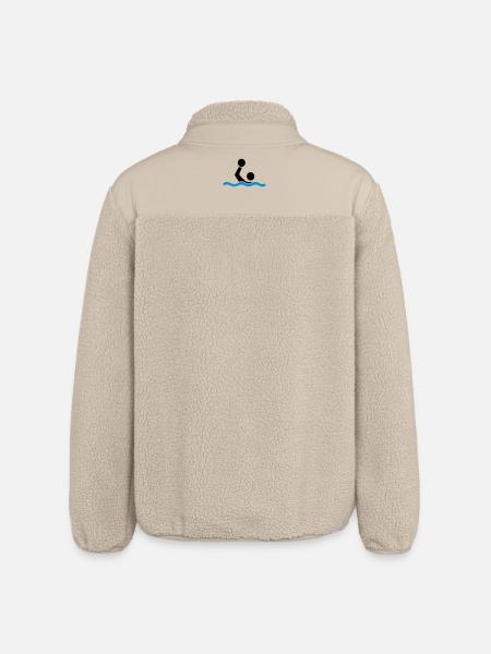 water polo - Relaxed Fit Unisex Sherpa Jacket by Stanley/Stella - beige