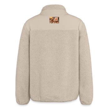 Chico 11 : Fête des Mères 2026 - Veste sherpa unisexe coupe décontractée Stanley/Stella - beige - Dos