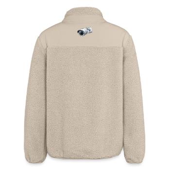 Security Camera Surveillance Camera - Relaxed Fit Unisex Sherpa Jacket by Stanley/Stella - beige - Back